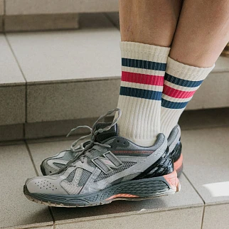 Носки Friend Function комфортные линии синий-малиновый 36-40