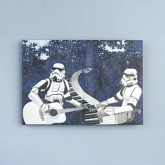 Обложка для паспорта из тайвека New Wallet Star Wars