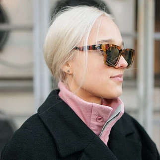 Очки Komono Bobby Amber Shell