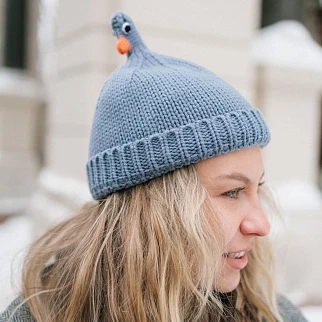 Шапка Friend Function Будь как голубь стальной