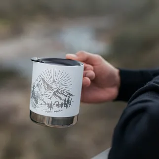 Термокружка Klean Kanteen Camp Mug 355 мл Mountain White