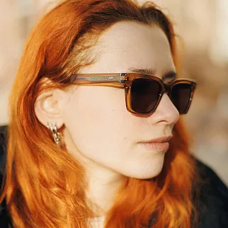 Очки MESSYWEEKEND Dean Brown Coffee