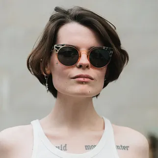 Очки Komono Lulu Coral Bobcat