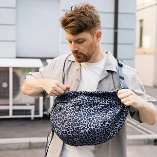 Сумка iyulstore Le sac Серый леопард