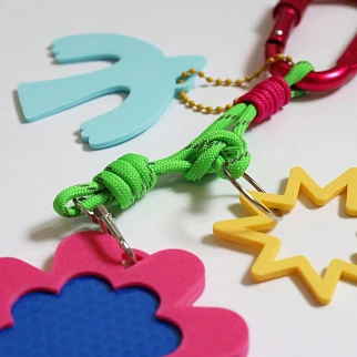 Брелок-обвес на сумку ВИДНО с птичкой