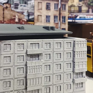 Шкатулка «Goodbye, хрущёвка» серая