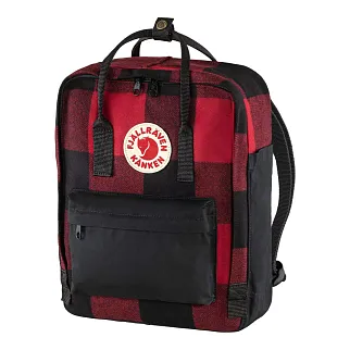 Рюкзак Fjallraven Kanken Re-Wool Red-Black (320-550)