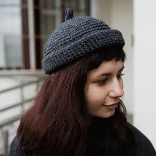 Шапка-докер Friend Function антрацит