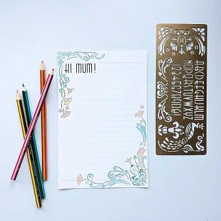 Трафаретная линейка Another Studio Модерн