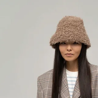 Шляпа CHECK YA HEAD коричневая 2480/7