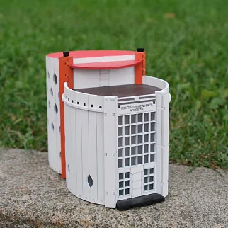 Сборная модель Дом Мельникова