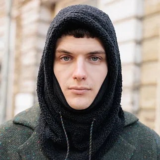 Капюшон Friend Function барашковый черный