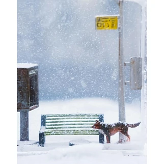 DIY Снежный бокс Friend Function слегка меланхоличный