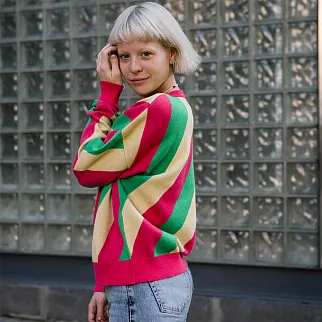 Свитер Thinking Mu Paloma Yellow женский