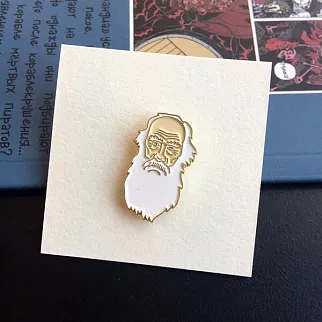 Значок Подписные издания Толстой