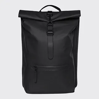 Рюкзак Rains Rolltop Rucksack Black