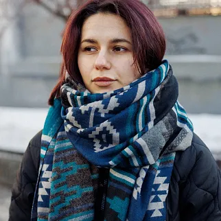 Непальский шарф Бирендра