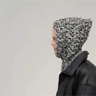 Капюшон CHECK YA HEAD серый 2482/16