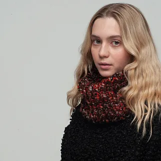 Ворот CHECK YA HEAD шерстяной темно-коричневый 2375