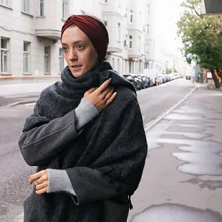 Шерстяная полоска (повязка) на голову Friend Function Сангрия