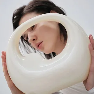 Сумка Gaston Luga Billie Bag Pearl White