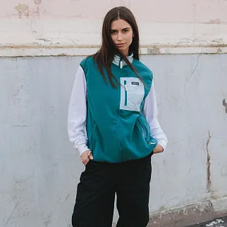 Жилетка флисовая Friend Function морская волна