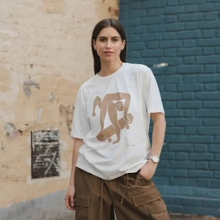 Футболка Bask In The Sun PICASSO natural