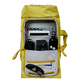 Рюкзак Pinqponq Blok Medium Polished Gold