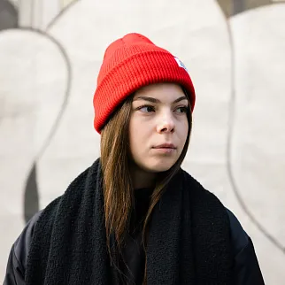 Шапка Kusto Expedition One красная