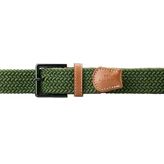 Ремень Garzini Braided Belts Green