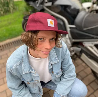 Кепка пятипанельная Carhartt WIP Merlot