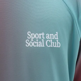 Лонгслив Called a Garment "G" Cycling бледномятный и вишневый