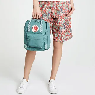 Рюкзак Fjallraven Kanken MINI Frost Green - Chess Pattern (664-904)