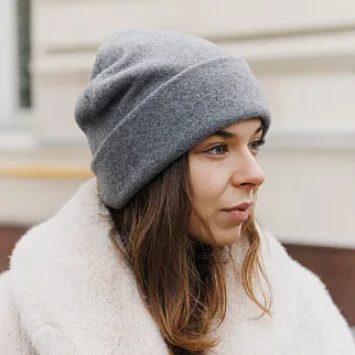 Шапка шерстяная Friend Function Серые будни