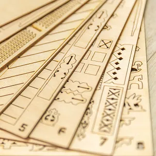 Сборный наличник Драконы