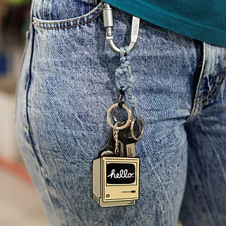 Брелок металлический FRIEND FUNCTION MACINTOSH