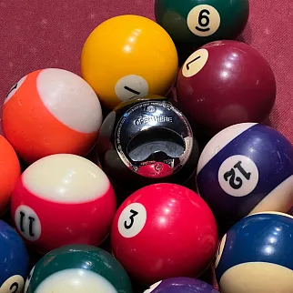 Открывашка Бильярдный шар Восьмерка