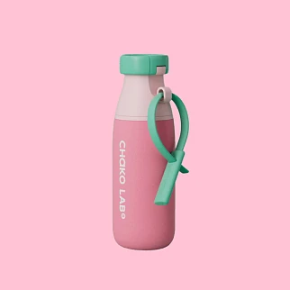 Термобутылка Chako Lab MilkMate Tumbler Pink Mint 520мл
