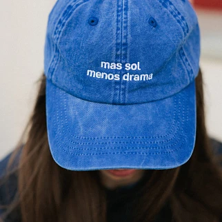 Кепка Friend Function Mas Sol Menos Drama синяя