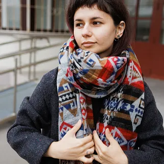 Непальский шарф Ламки Чуха