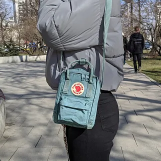 Сумка Fjallraven Kanken Sling Frost Green (664)