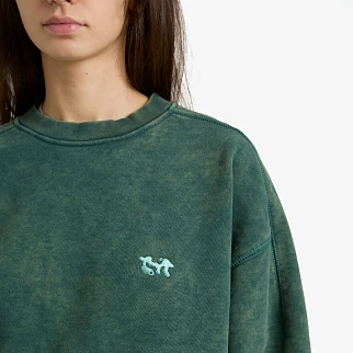 Свитшот Меч WASHED Forest Green