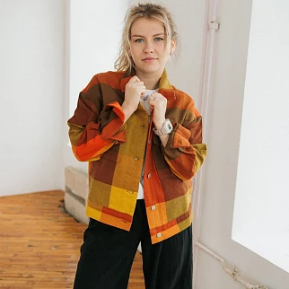 Куртка Thinking Mu Creek Blanket Frans