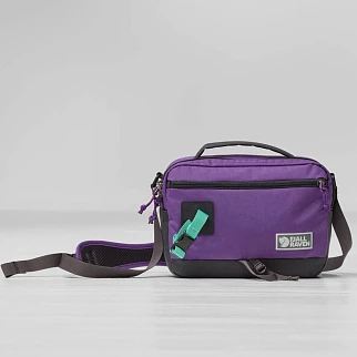 Сумка Fjallraven Vardag Shoulder Bag 6 Violette-Coal Black (422-037)