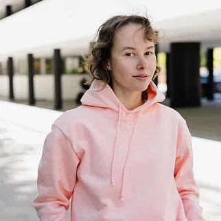 Худи Friend Function розовый mas amor por favor