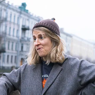 Шапка Friend Function Будь как голубь кофейный