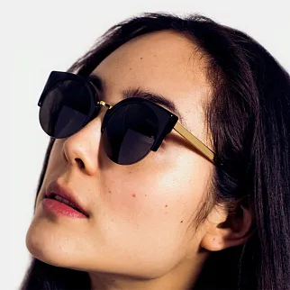 Очки RETROSUPERFUTURE Lucia Francis Black Gold