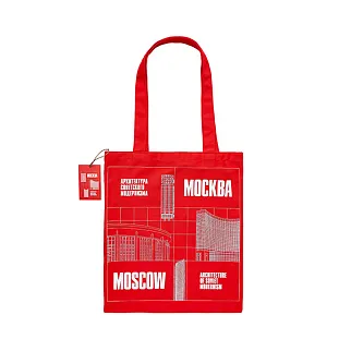 Шоппер Heart of Moscow Совмод красный