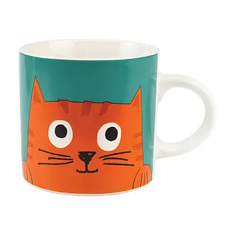 Керамическая кружка с котом REX