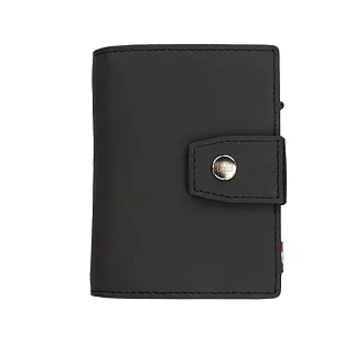 Кошелек Garzini Metal Wallets Carbon Black